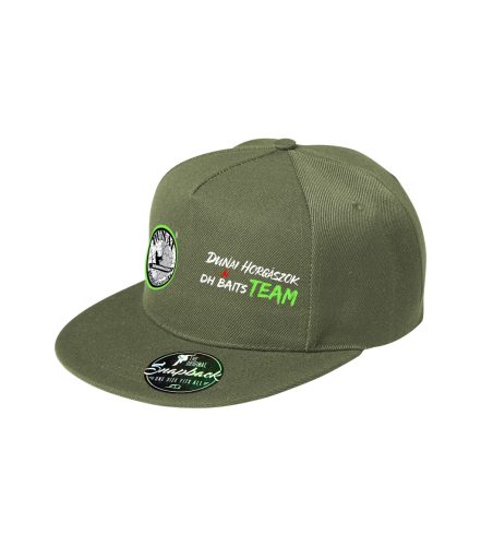 Dunai Horgászok & DH Baits Team BASEBALL SAPKA 5P - KHAKI